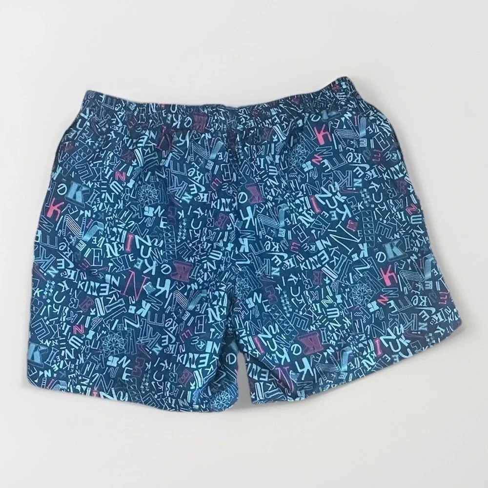 Men's Nike Bender 7 in Volley Board Shorts, Court Blue, Swim Trunk, Size XXL